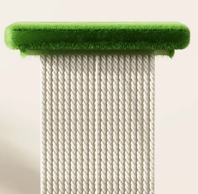Krabpaal Kat 80cm Hoog – Sisal met Speelbal, 40x40cm Basis, Meerkleurig