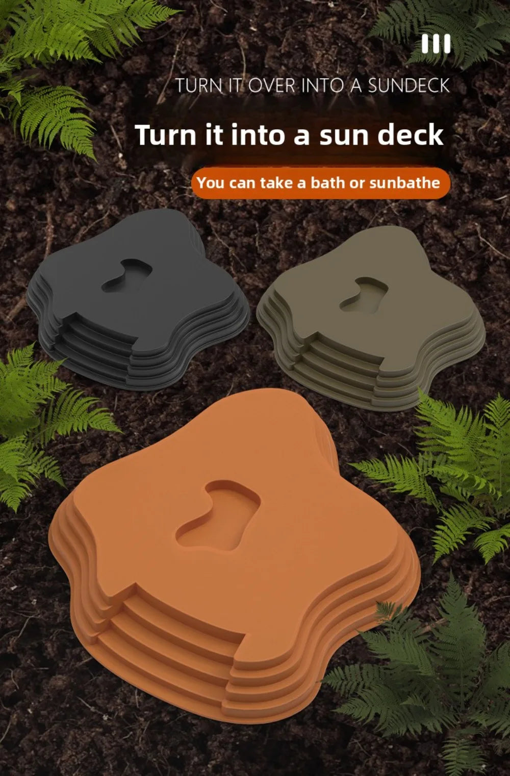 AquaStep Dubbelzijdige Schildpad Water- & Voerbak