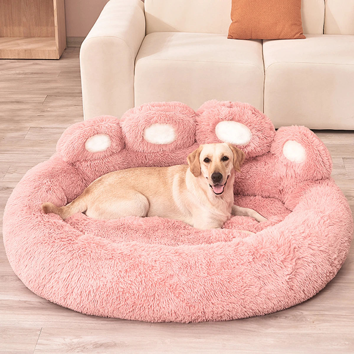 Fluffy Hondenmand – Zachte Wasbare Mand voor Hond of Kat