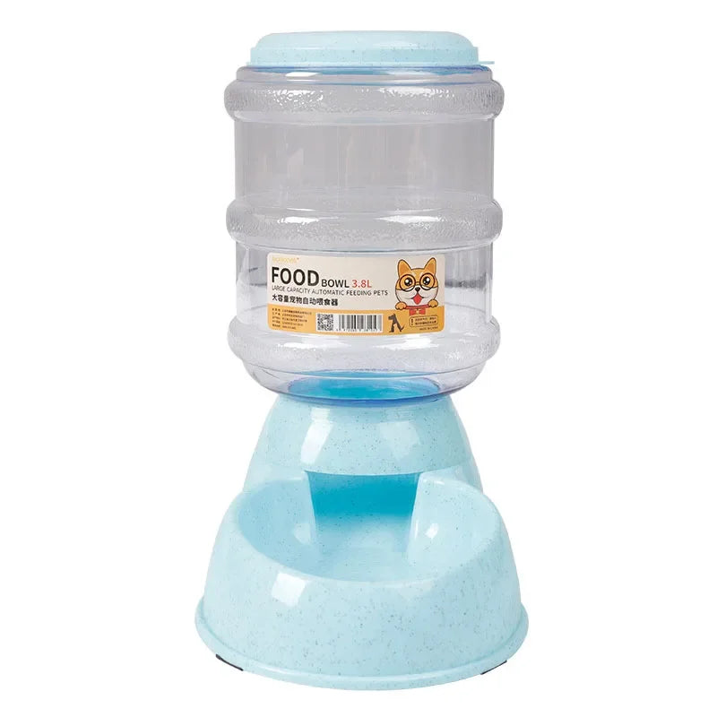 SmartHydra Automatische Voer- en Waterdispenser voor Huisdieren – 2-in-1 Eet- en Drinkbak met Waterfles