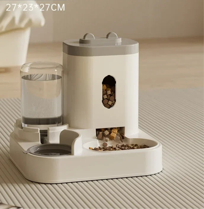 Automatische voer- en drinkbak hond/kat – RVS & BPA-vrij plastic