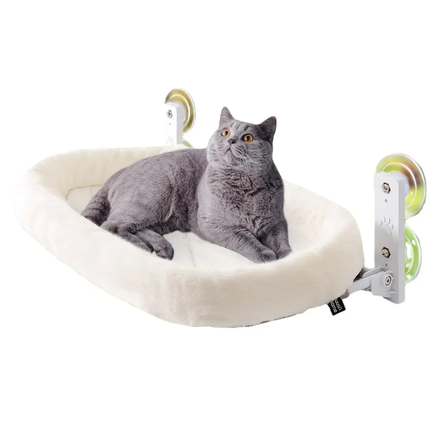 Kattenraamhangmat Draadloos – Zuignap – 18 kg Draagkracht