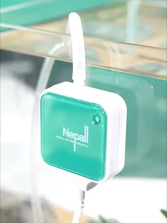 Aquarium zuurstofpomp – ultrastil, compact – 110–240V kunststof