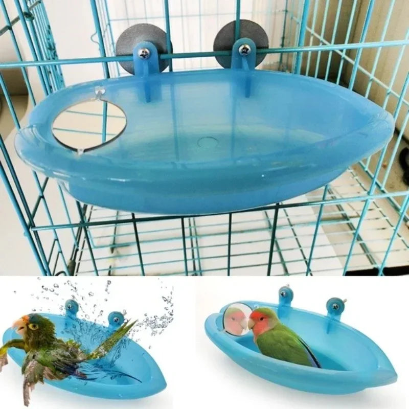 Papegaaien badkom accessoire