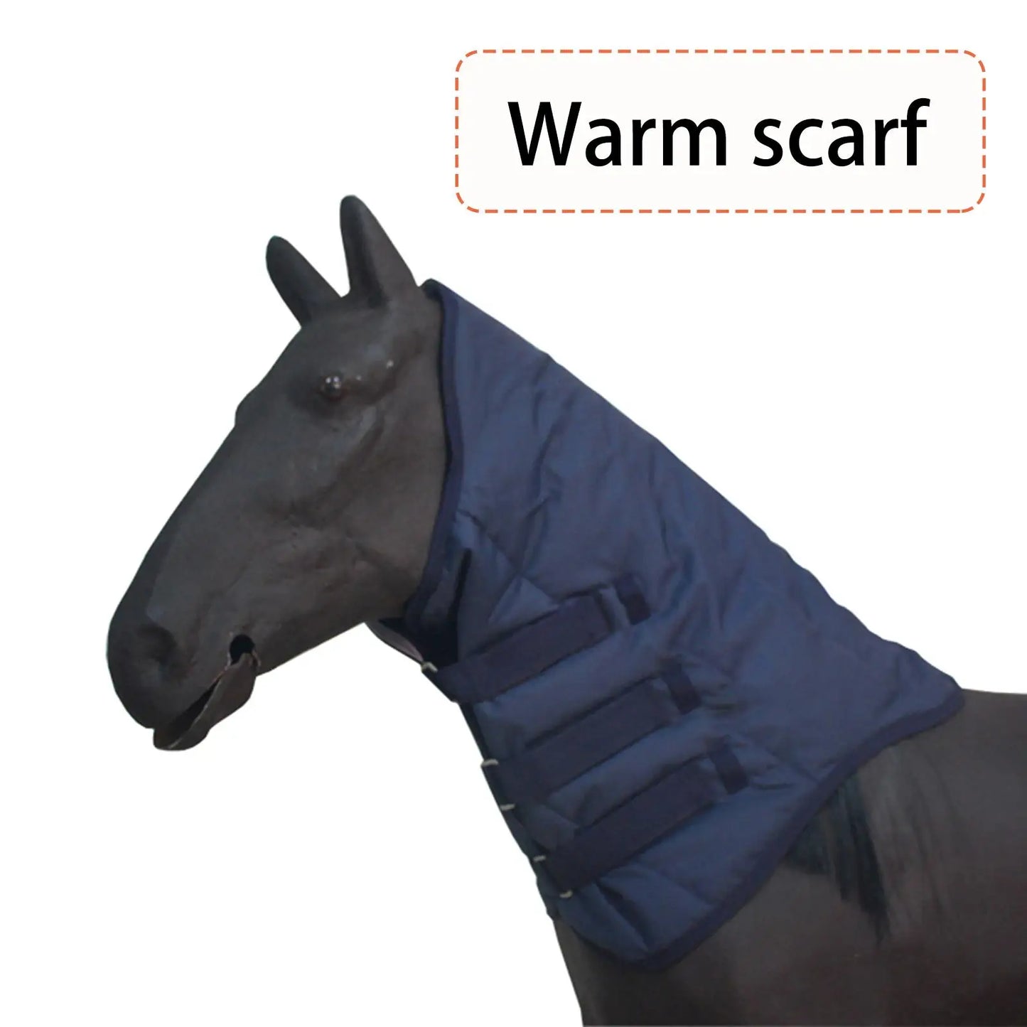 EquiTherm Shield – Waterafstotende Winter Halsbeschermer voor Paarden