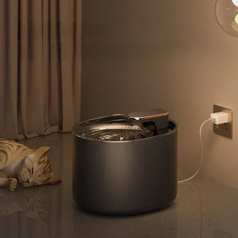 Kattenfontein 3L – Stil, Automatisch, USB, BPA-vrij, Met Filter