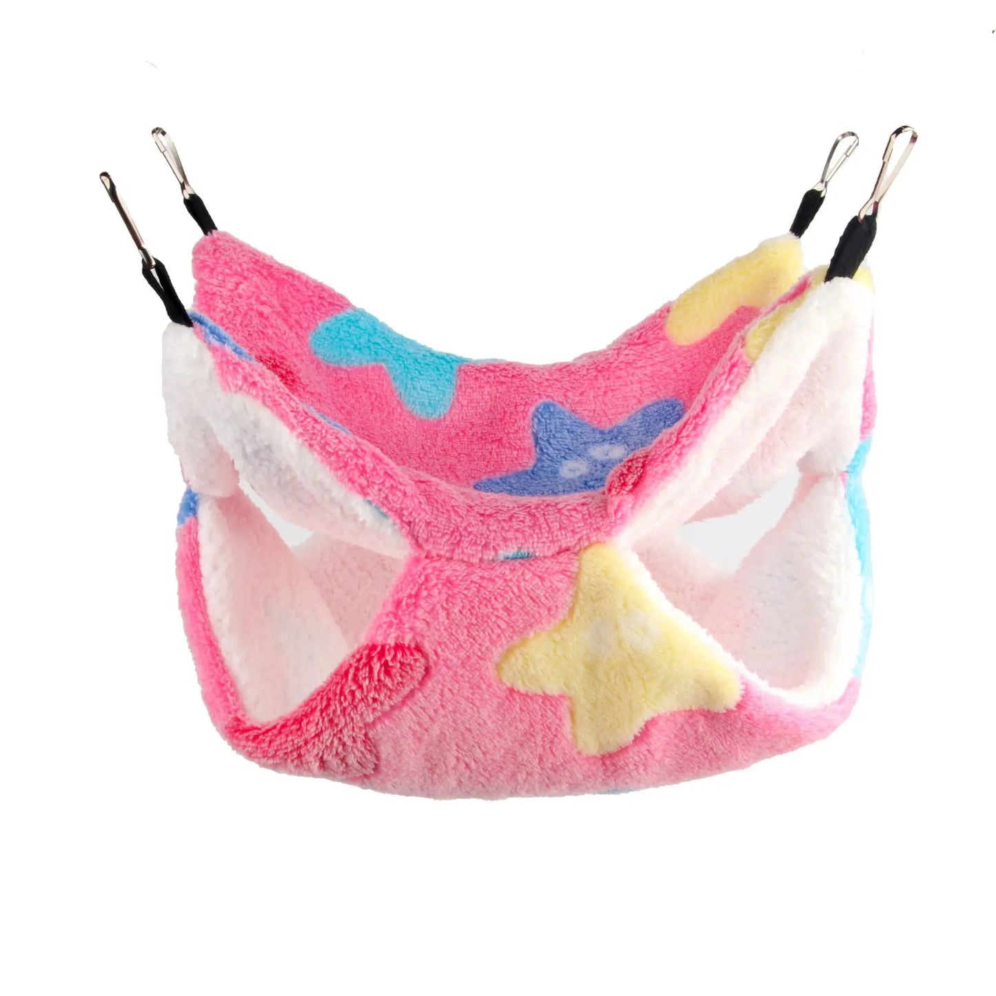 SnuggleNest Dubbele Pluche Knaagdier Hangmat