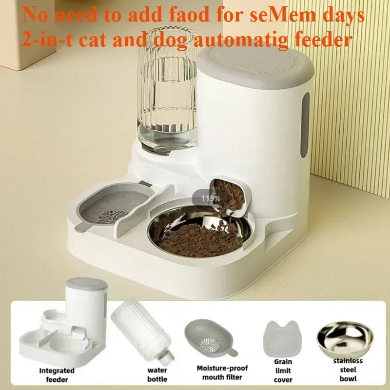 Automatische Voederbak voor Katten