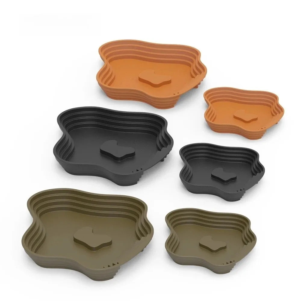 AquaStep Dubbelzijdige Schildpad Water- & Voerbak