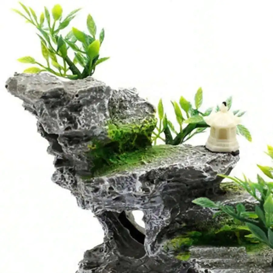 Set decoratieve stenen voor aquariums