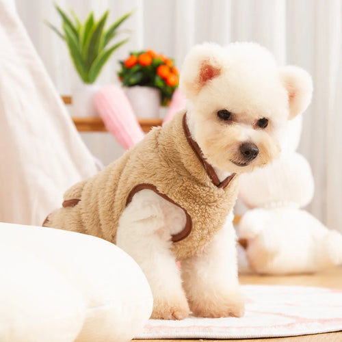SnuggleTeddy High-Neck Fleece Hondentrui