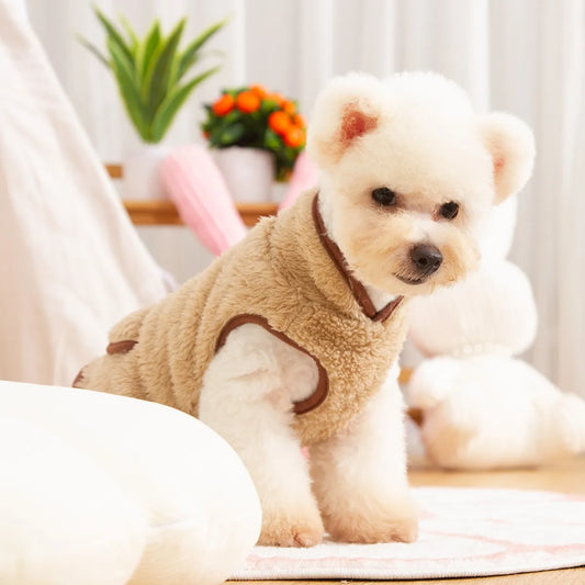 SnuggleTeddy High-Neck Fleece Hondentrui