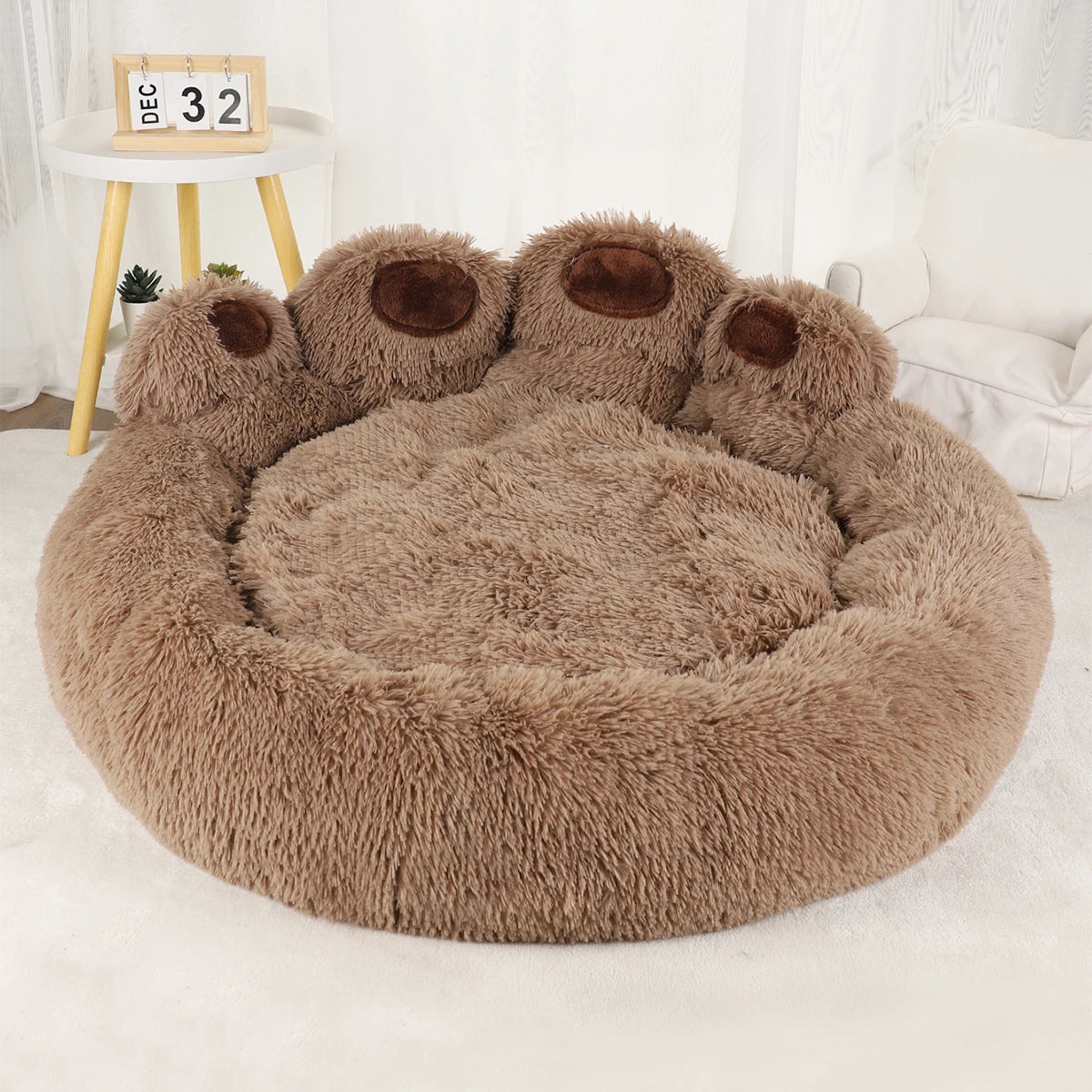 Fluffy Hondenmand – Zachte Wasbare Mand voor Hond of Kat