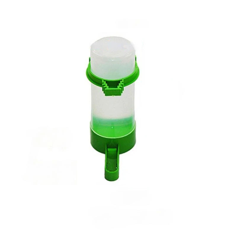 Waterdispenser vogel kunststof – lekvrij, 140 ml, voor valkparkieten
