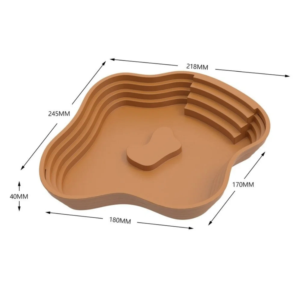 AquaStep Dubbelzijdige Schildpad Water- & Voerbak