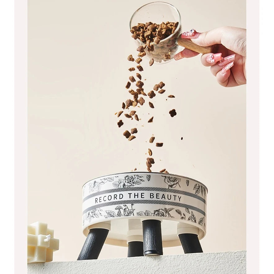 ElevateBowl RVS Hoogvoet Voerbak