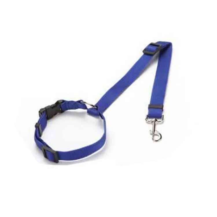 Dubbele Autogordel voor Honden – Verstelbaar Nylon, 120 cm