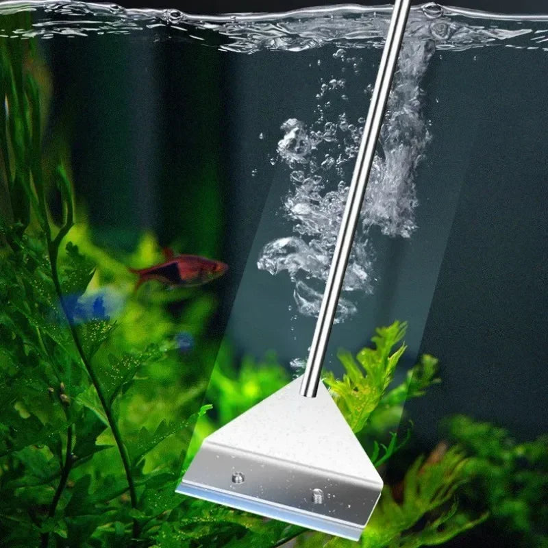 AquaCleanPro Dubbelzijdige Aquarium Reinigingstool