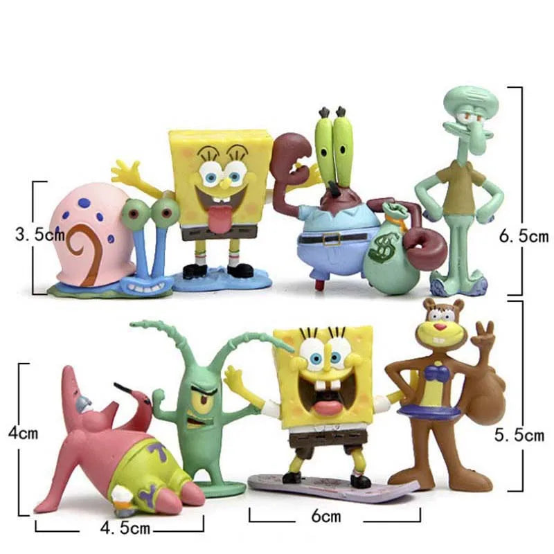 8-delige aquariumdecoratieset