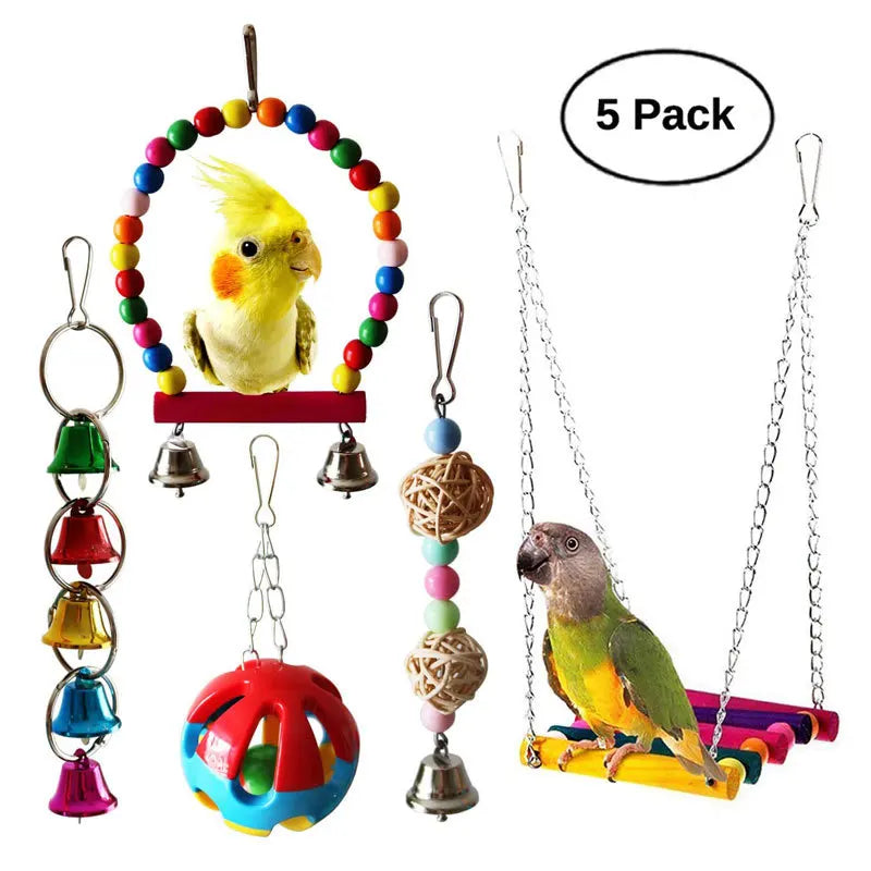 Hangende hangmat vogel speelgoed