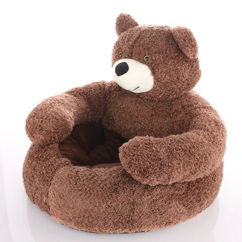 Pluche Beren Huisdierenbed  – Zacht Winterbed Hond Kat