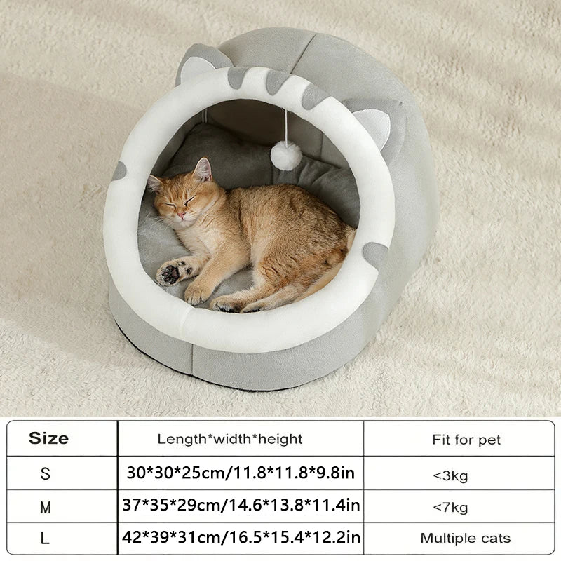 Zacht Kattenhuis – Warm Huisje voor Kat of Kleine Hond