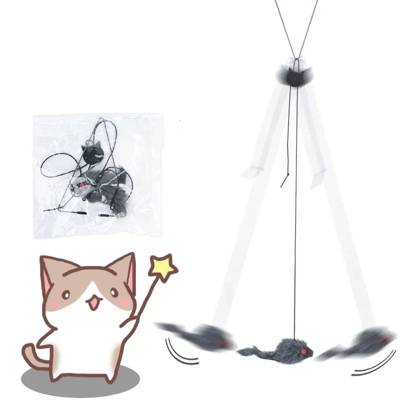 MousePlay Deurhanger Katten Speelgoed