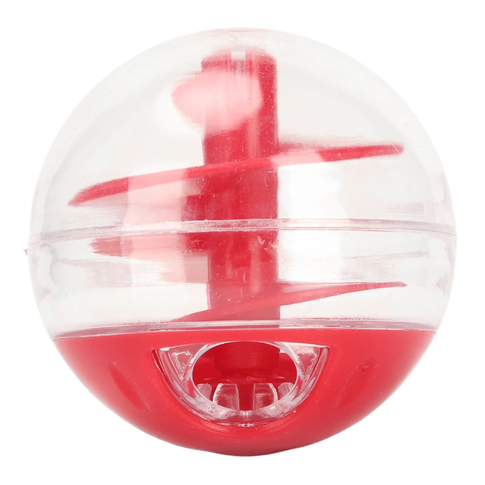 Interactieve Kattenvoerbal – 5 cm, Kunststof, Voor Snacks & Brokjes