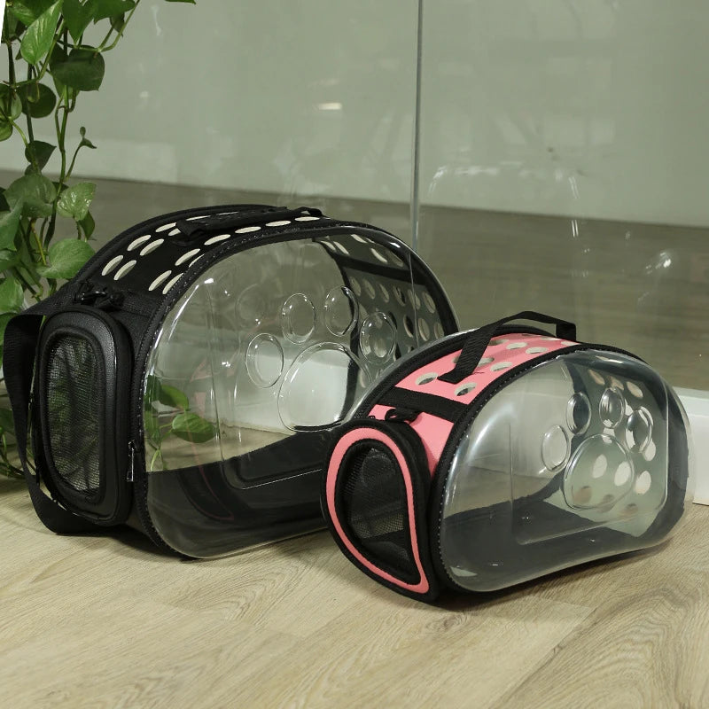Transparante Huisdierenrugzak PVC/EVA – Ademende Draagtas