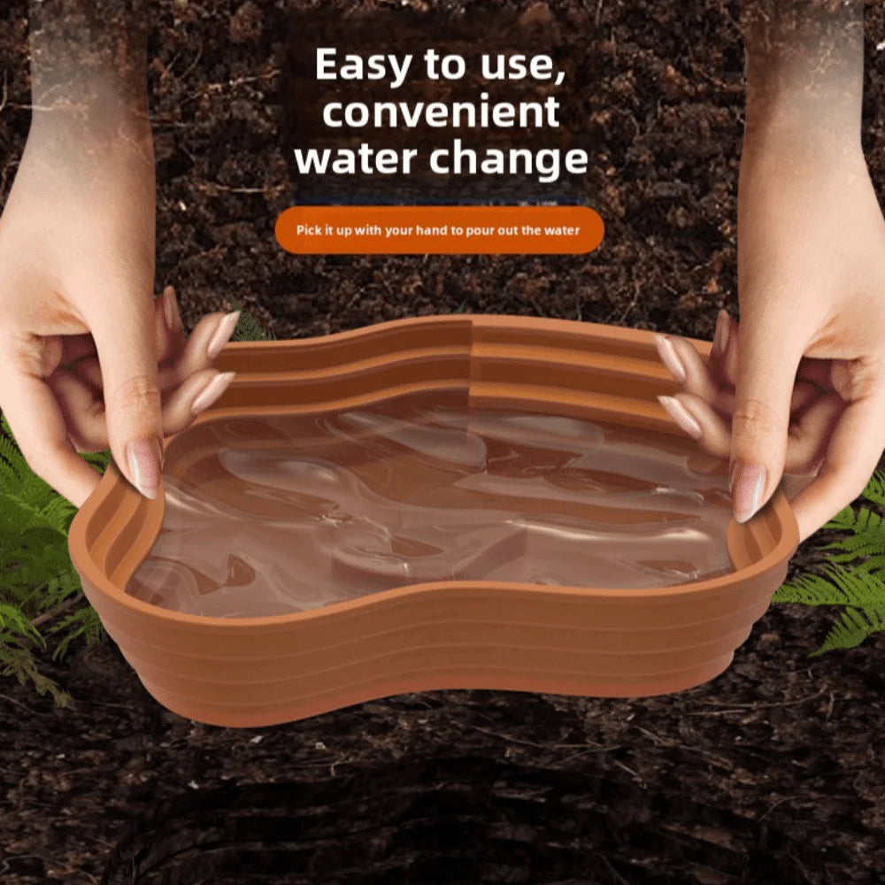 AquaStep Dubbelzijdige Schildpad Water- & Voerbak