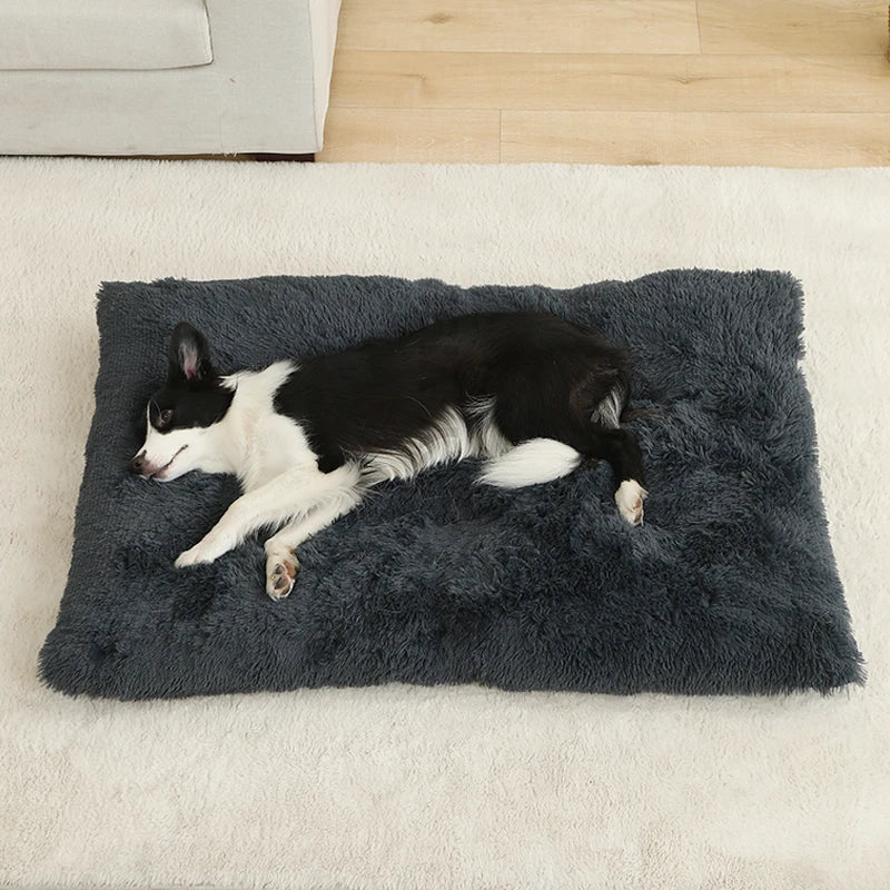 PawHaven Luxe Pluche Honden- & Kattenbed