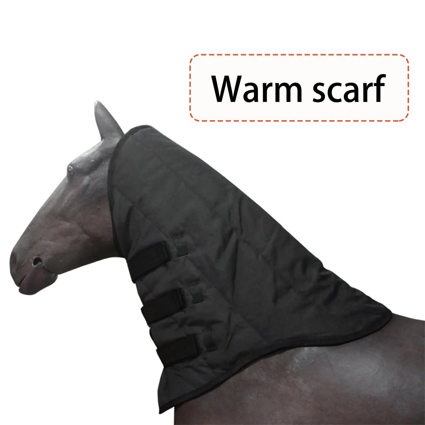 EquiTherm Shield – Waterafstotende Winter Halsbeschermer voor Paarden
