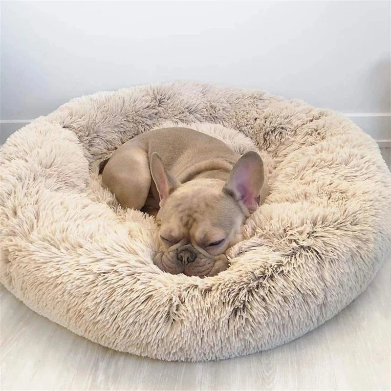 SnugNest Luxe Ronde Huisdiermand