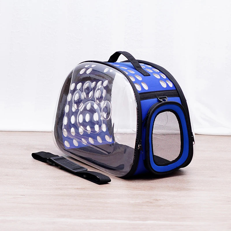 Transparante Huisdierenrugzak PVC/EVA – Ademende Draagtas