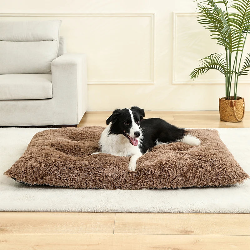 PawHaven Luxe Pluche Honden- & Kattenbed