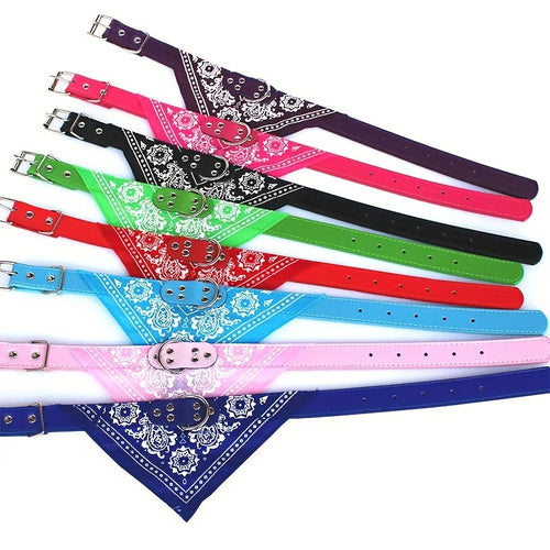 TribalPaws Zachte Huisdier Halsband met Sjaaltje