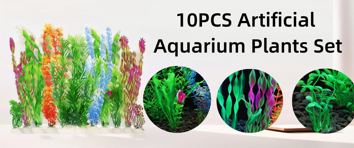 AquaVivid Kunstmatige Aquarium Waterplanten