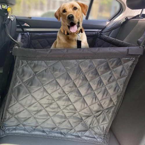 Waterdichte Autostoel Hoes Hond – 600D Oxford – Zwart – Universeel