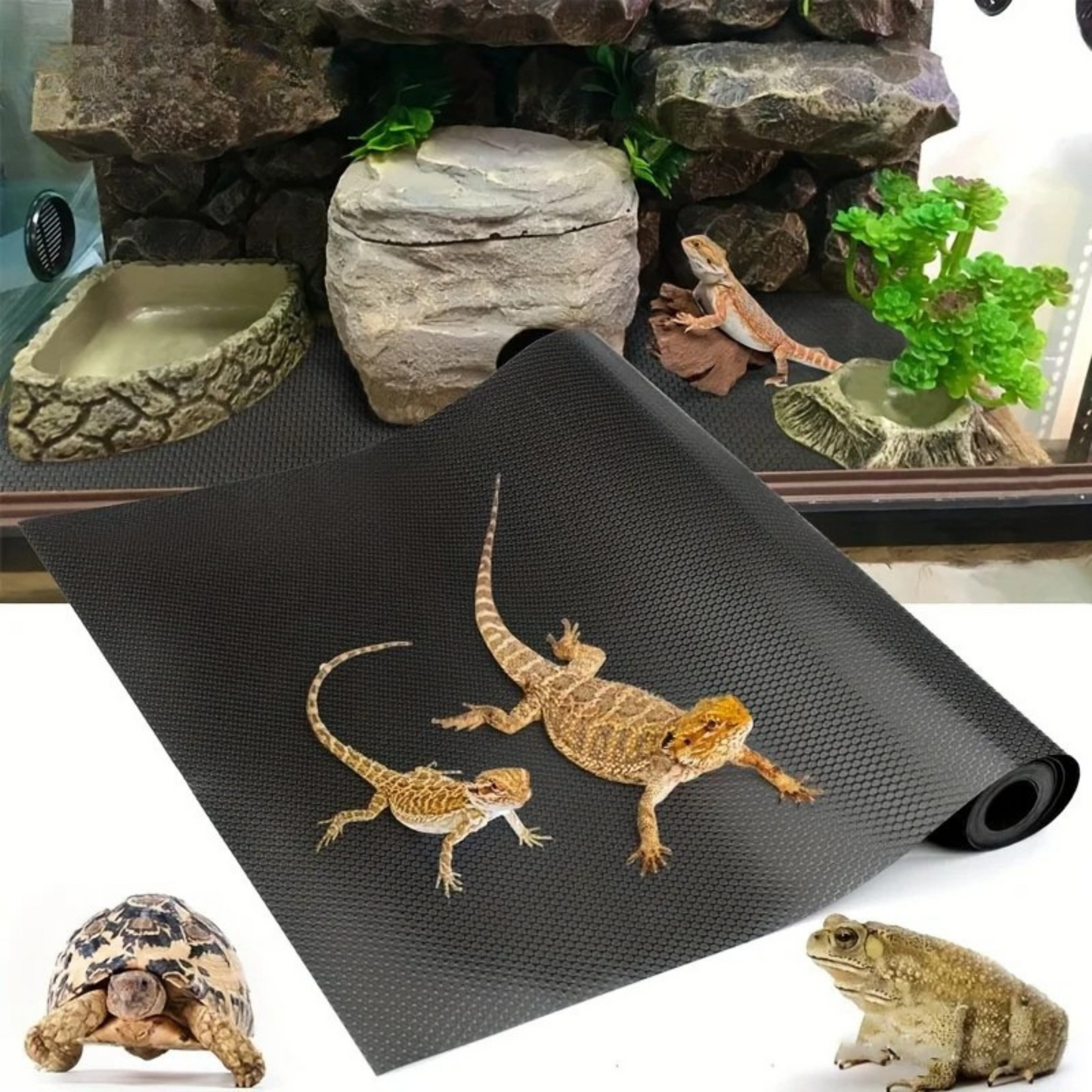 Terrarium voeringmat voor reptielen