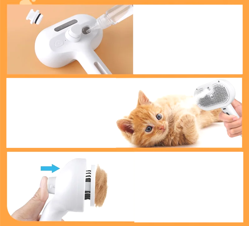 AquaGroom A20P Stoomborstel