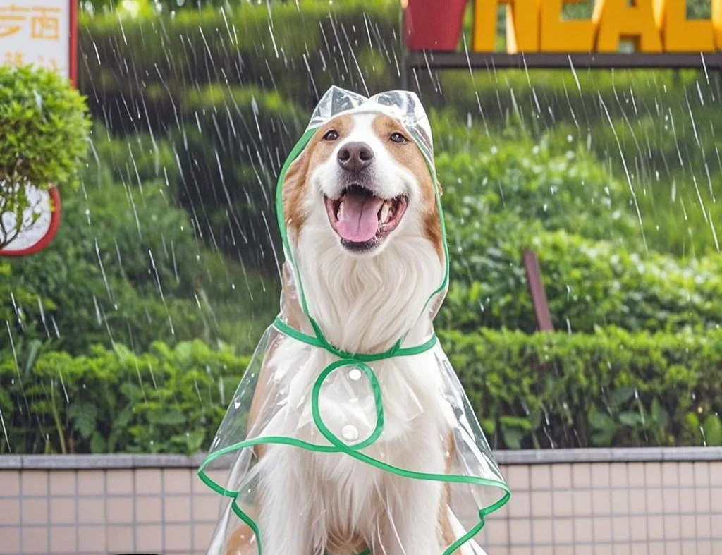 ClearPaw Transparante Regenjas voor Honden
