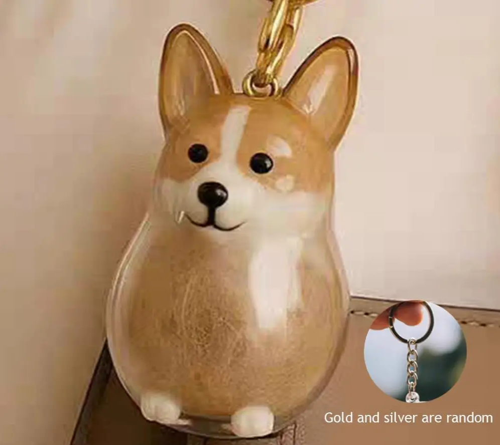 MemoriPaw Honden Haar Bewaar Sleutelhanger