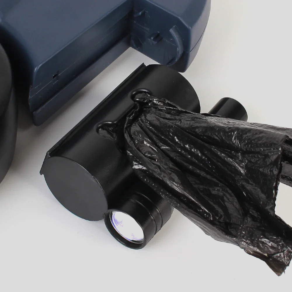DuoWalk 3M Automatische Hondenriem met Zaklamp & Poepzakhouder