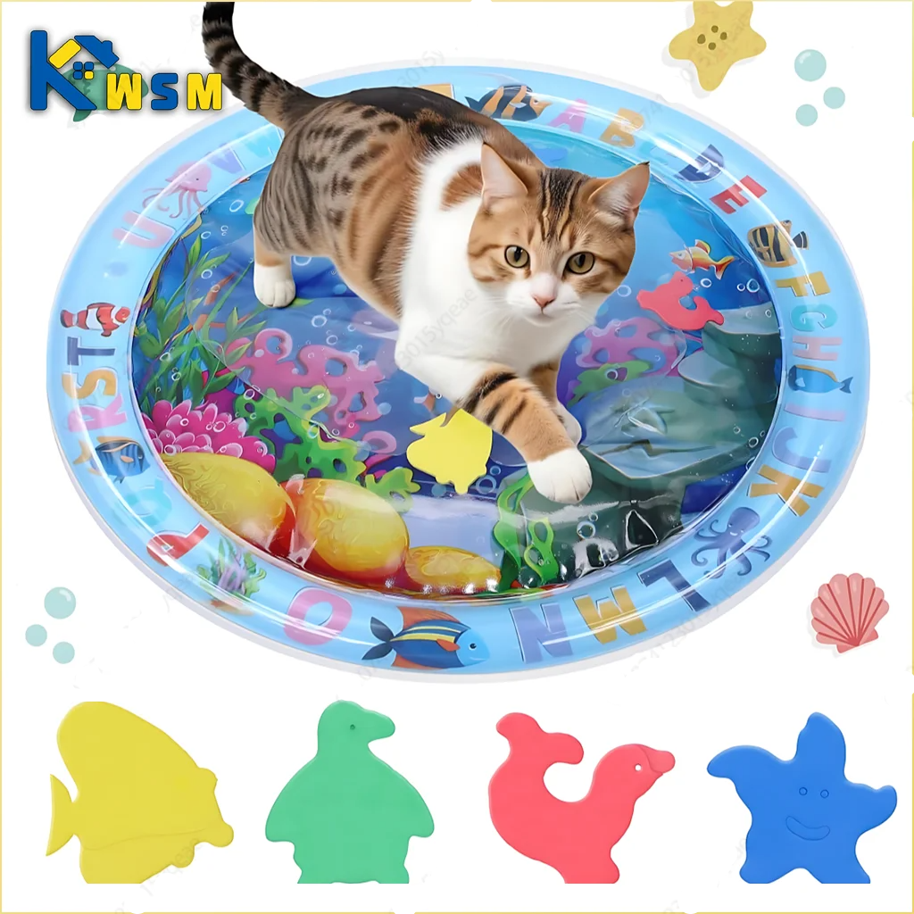 AquaPlay Opblaasbare Waterspeelmat voor Honden & Katten