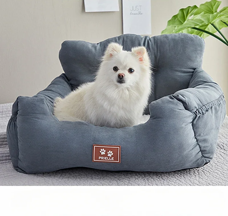 Dog Car Kennel – Afneembare en Wasbare Huisdierkennel voor Herfst & Winter