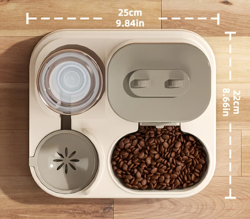 DuoMeal 2-in-1 Automatische Kattenvoeder en Waterdispenser