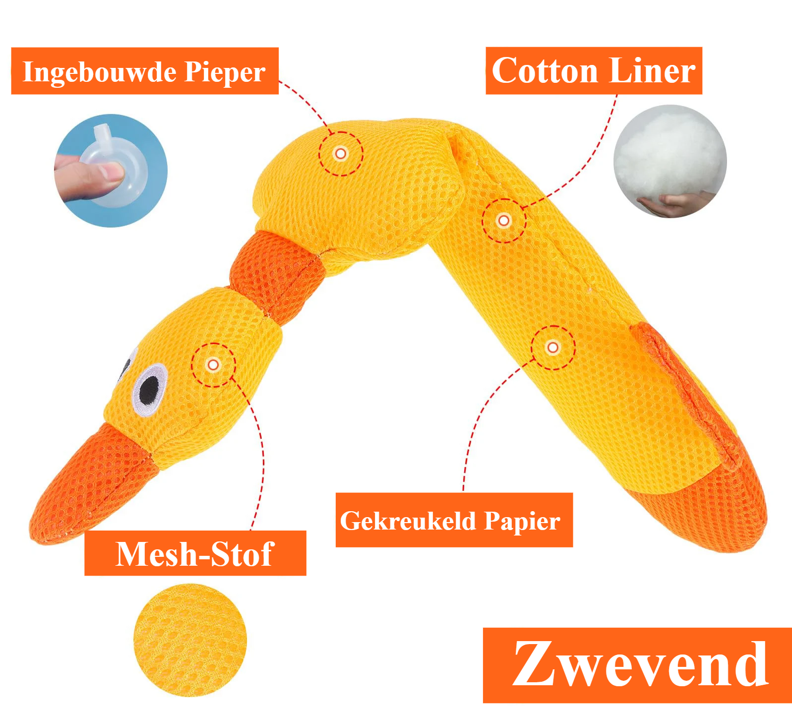 ZiziFloat Honden Waterspeelgoed